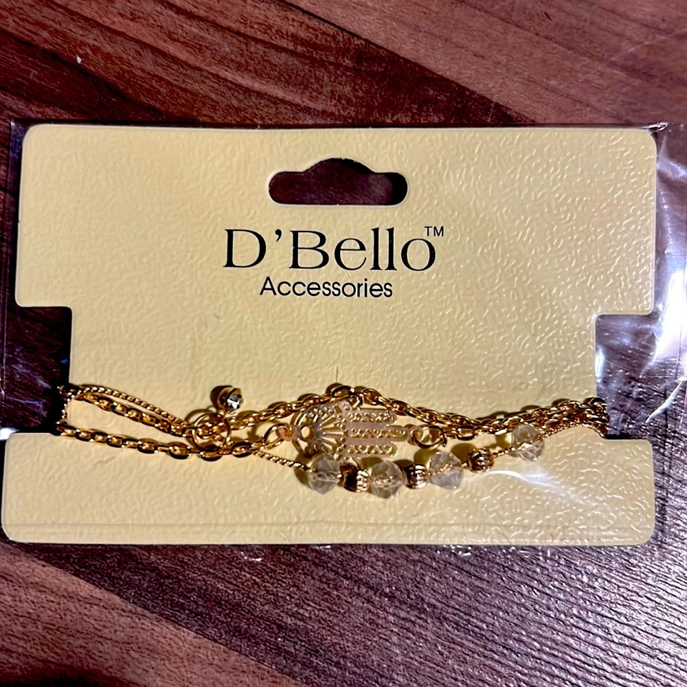 Hamsa gold bracelet